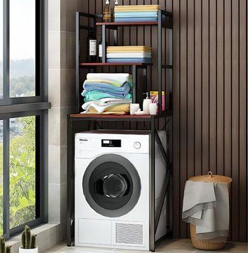 Стійка стелаж для пральної машини каркас металевий WashLoft 7799 фото