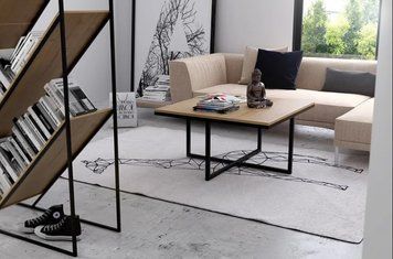 Журнальный столик стиль Loft 11112 фото