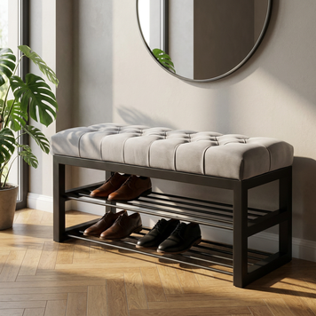 Банкетка для взуття Loren Loft  60 см 02042 фото