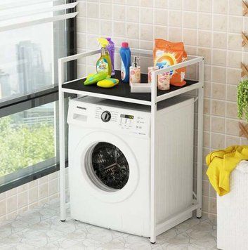 Стійка стелаж для пральної машини каркас металевий LaundryFrame 2299 фото