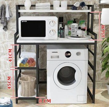 Стійка стелаж для пральної машини каркас металевий WashStand  4499 фото
